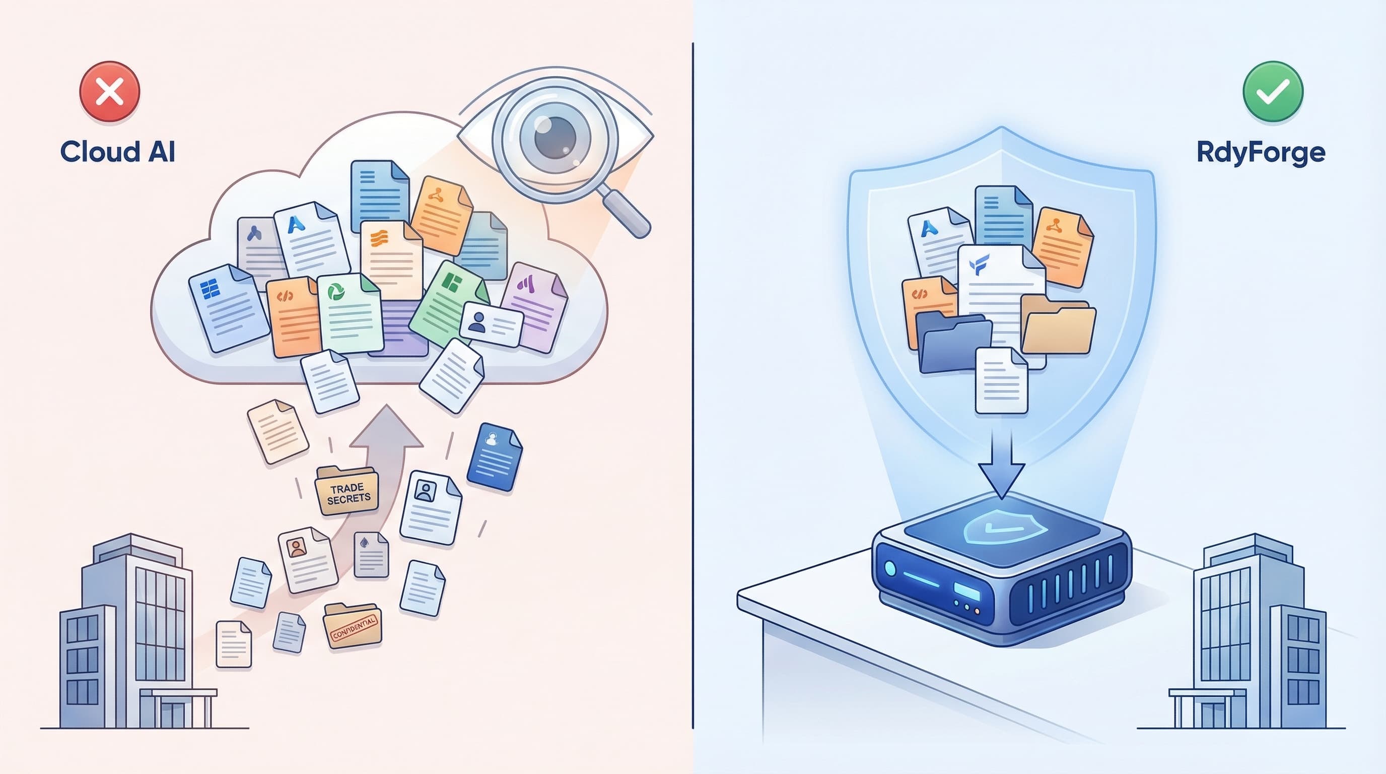 Data privacy comparison